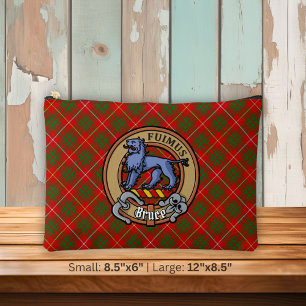 Pochette À Accessoires Cimier du clan Bruce sur tartan