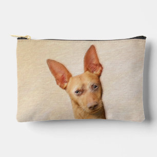 Pochette À Accessoires Cirneco dell’Etna Peinture Cute Chien Original Art