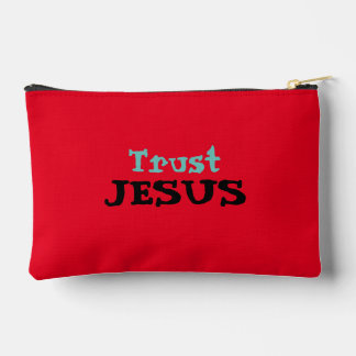 Pochette À Accessoires Citation Chrétienne ‘Faire Confiance à Jésus’ Flor