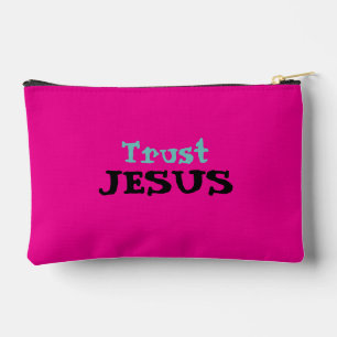 Pochette À Accessoires Citation Chrétienne ‘Faire Confiance à Jésus’ Flor