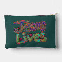 Citation chrétienne ‘Jésus vit’ Vert 