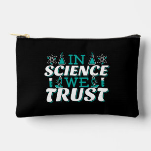 Pochette À Accessoires Citation 'Nous croyons en la Science' - Enseignant