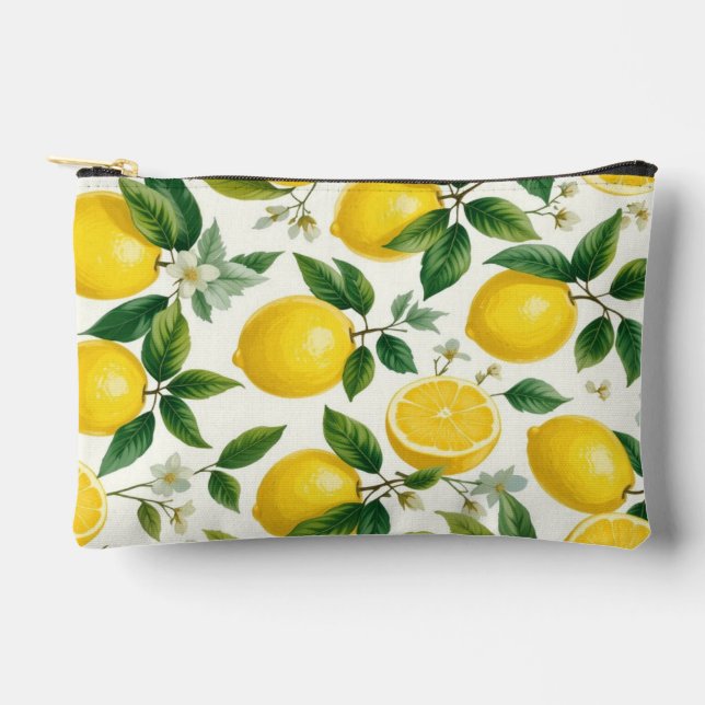 Pochette À Accessoires Citron liss (Recto)