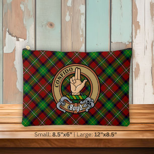Pochette À Accessoires Clan Boyd Crest sur Tartan