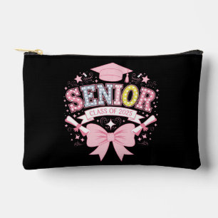 Pochette À Accessoires Classe Supérieure De 2025 Pink Coquette Bow
