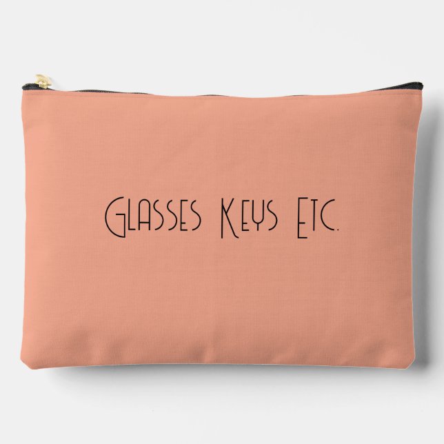 Pochette À Accessoires Classes De Verres Etc. (Recto)