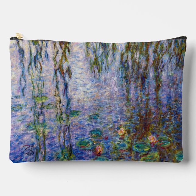 Pochette À Accessoires Claude Monet - Lys d'eau (Recto)