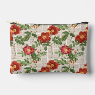 Pochette À Accessoires Collection d'illustrations du patrimoine Rose vict