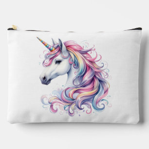 Pochette À Accessoires Conception Licorne Arc-en-Ciel 2