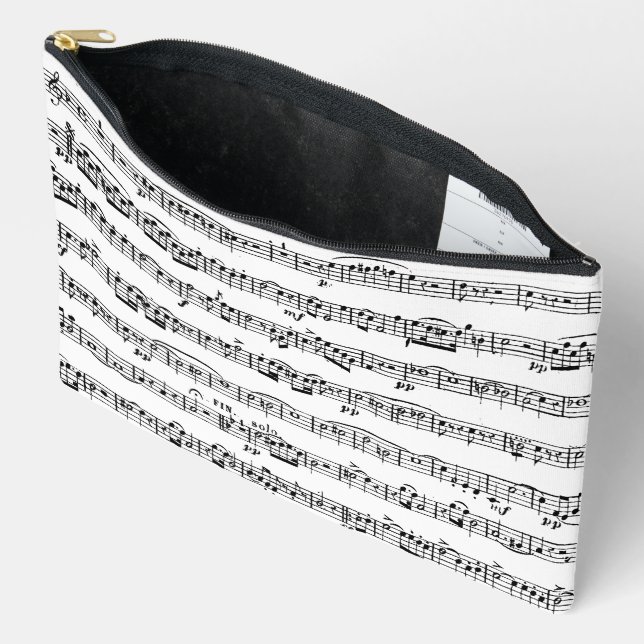 Pochette À Accessoires Conception musicale (Ouvrir)