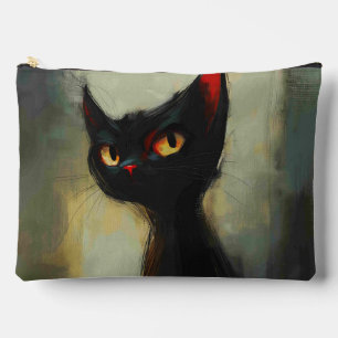 Pochette À Accessoires Connaissant Black Ninja Cat