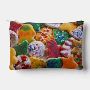 Pochette À Accessoires Cookies de Noël Je Cuisine de vacances colorée