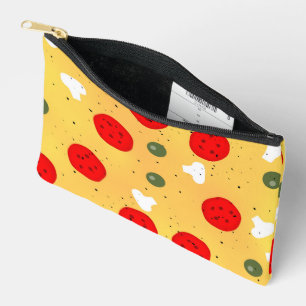 Pochette À Accessoires Cool plaisir pizza pepperoni champignon