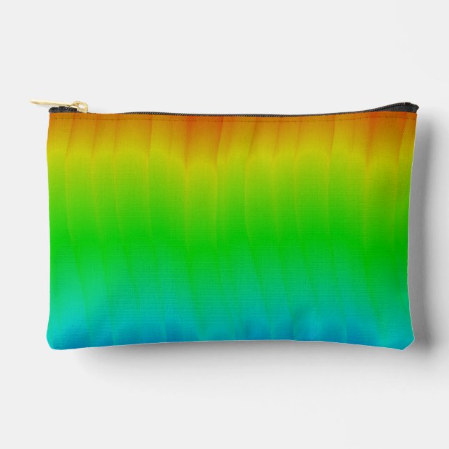 Pochette À Accessoires Couleur flamboyante arc-en-ciel (Recto)