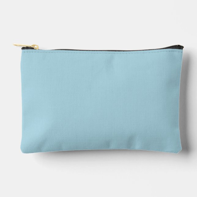 Pochette À Accessoires Couleur uni bleu clair (Recto)