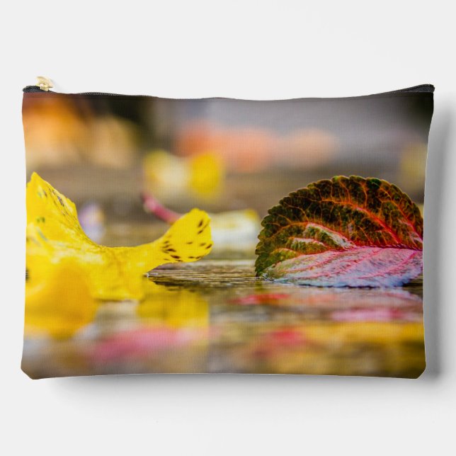 Pochette À Accessoires Couleurs d'automne (Recto)
