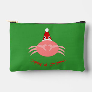Pochette À Accessoires Crabe de Noël