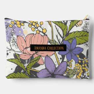 Pochette À Accessoires Créez votre propre branding stylé à l'aquarelle