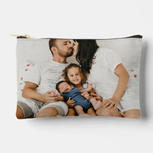 Pochette À Accessoires Créez votre propre photo personnalisée de famille