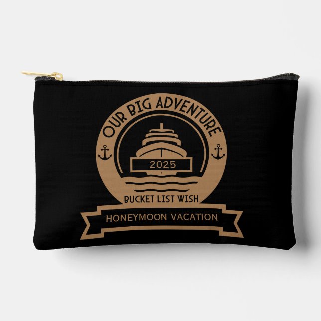 Pochette À Accessoires Croisière lune de miel (Recto)