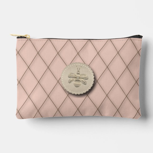 Pochette À Accessoires Cute Gold Bee Gift (Recto)