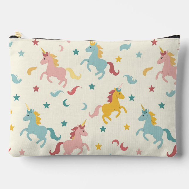 Pochette À Accessoires Cute Unicorn (Recto)
