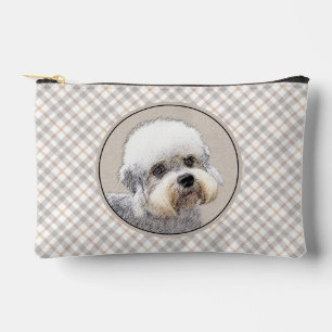 Pochette À Accessoires Dandie Dinmont Terrier Peinture Chien Art original