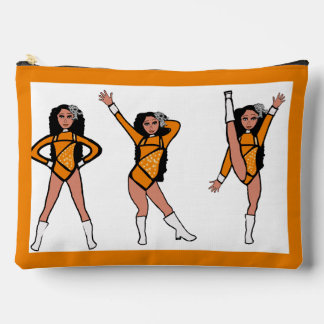 Pochette À Accessoires Danseuse Diamant Orange B