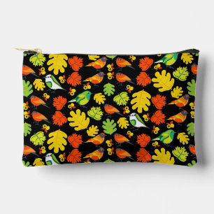 Pochette À Accessoires Décor de maison d'oiseaux de jardin Imprimer
