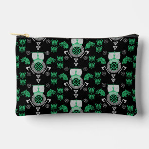 Pochette À Accessoires Décor maison scandinave Viking Norsemen