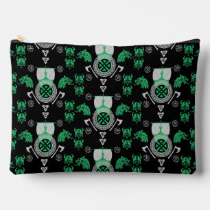 Pochette À Accessoires Décor maison scandinave Viking Norsemen