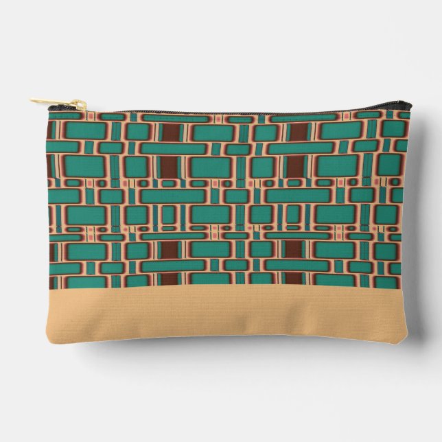 Pochette À Accessoires Dégradé Motif rectangle 15 (Recto)