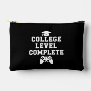 Pochette À Accessoires Diplômé de niveau universitaire Joueur de jeux vid