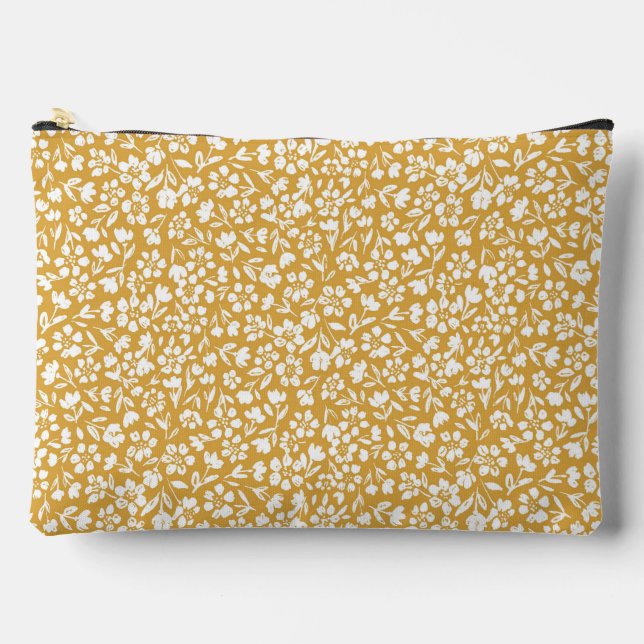 Pochette À Accessoires Ditzy Floral Sunset Summer Girl Voyage Voyage (Recto)