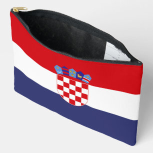Pochette À Accessoires Drapeau de Croatie