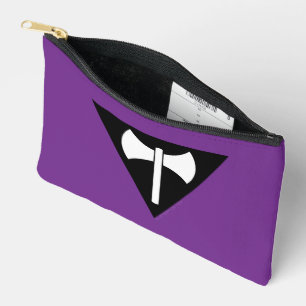 Pochette À Accessoires Drapeau de fierté lesbienne SlipperyJoe puissant s