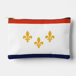 Pochette À Accessoires Drapeau de La Nouvelle-Orléans, Louisiane
