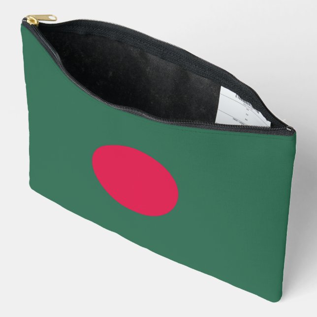 Pochette À Accessoires Drapeau du Bangladesh (Ouvrir)