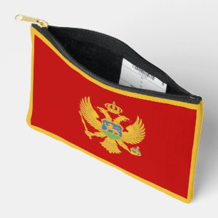 Pochette À Accessoires Drapeau du Monténégro