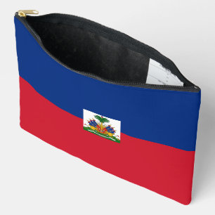 Pochette À Accessoires Drapeau Haïti
