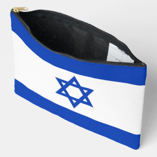 Pochette À Accessoires Drapeau Israël