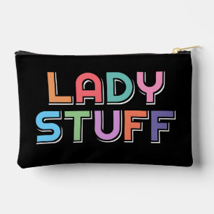 Pochette À Accessoires Drôle Coloré Whimsical Lady Stuff fille