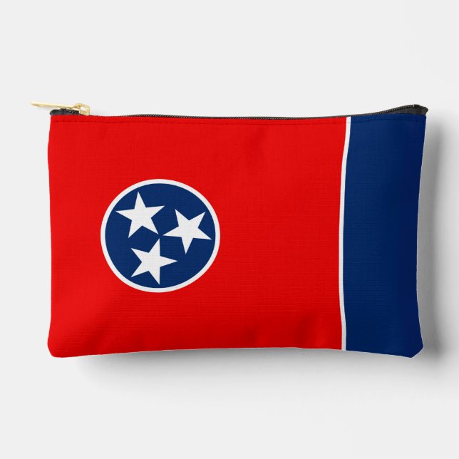 Pochette À Accessoires Dynamic Tennessee State Flag Graphic on a (Recto)