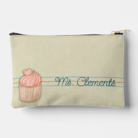 Écriture Carnet papier Cupcake Pouch