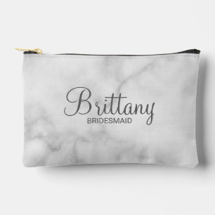 Pochette À Accessoires Écrivain Personnalisé De Script Moderne