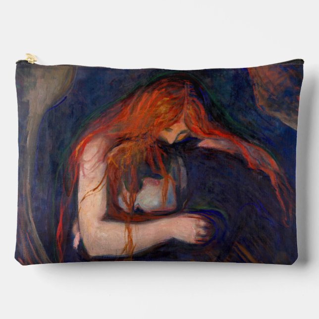 Pochette À Accessoires Edvard Munch - Vampire / Amour et douleur (Recto)
