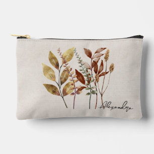 Pochette À Accessoires Élégant fond en papier Kraft de wildglass séché 