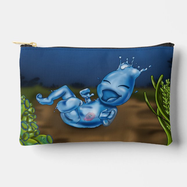 Pochette À Accessoires Élément d'eau pour bébé (Recto)