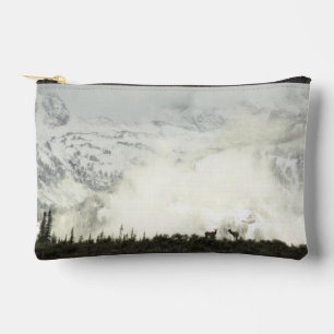 Pochette À Accessoires Elk at Grand Teton National Park Photographie