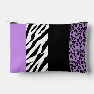 Pochette À Accessoires Empreinte de léopard, Zebra Print, Poster de anima